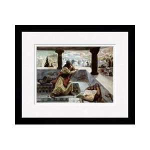  David Sees Bathsheba Bathing Framed Giclee Print