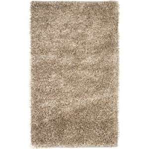  Straw ST 787 Hand Woven Polyester Shag Rug Size: 3 x 5 