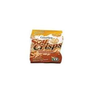  GeniSoy SOY CRISPS GARLIC/ON 3.5OZ 12/ Health & Personal 