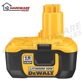  duty battery pack with NANO technology is compatabile with DeWalt 18 
