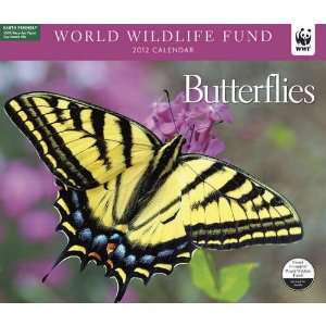  Butterflies WWF 2012 Deluxe Wall Calendar