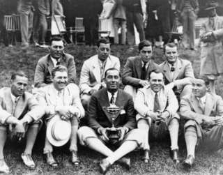 1927 Ryder Cup Team Golf Photo Hagen Sarazen Wonderful  