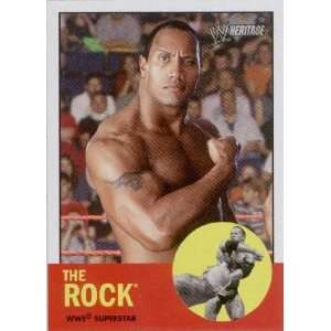  2006 Topps WWE Heritage #10 The Rock: Everything Else