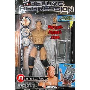   FESTUS DELUXE AGGRESSION 18 WWE Wrestling Action Figure: Toys & Games
