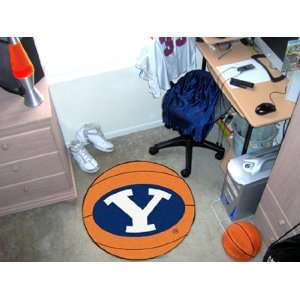   NCAA Brigham Young Cougars Chromo Jet Printed Basketball Rug: Home