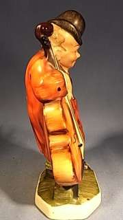 XEJJ7USED FRIEDEL FIGURINE MUSIC MAN VINTAGE GERMAN 1950 s  