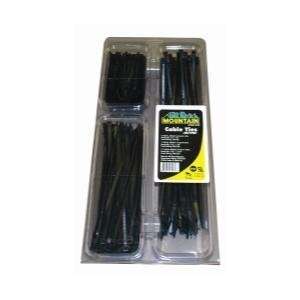  Mountain (MTN87400B) Cable Tie Specialty Pack   Black 