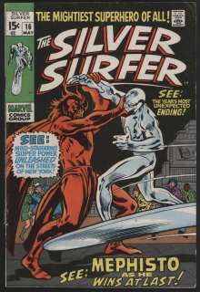 SILVER SURFER #16, 1970, Marvel Comics  