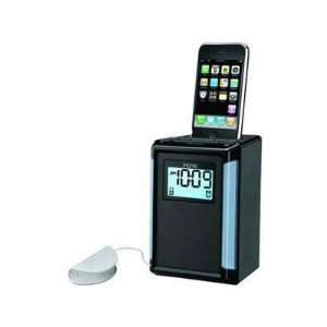  Ipod Dock Clock Radio with shaker: MP3 Players 