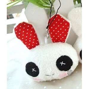  Bunny Plush Phone Charm Bag Charm Key Chain: Toys & Games
