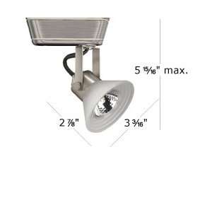  Brushed Nickel L Series Low Voltage Track Head 50W: Home Improvement