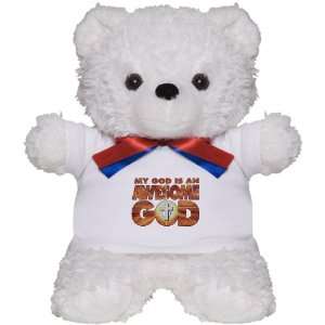  Teddy Bear White My God Is An Awesome God 
