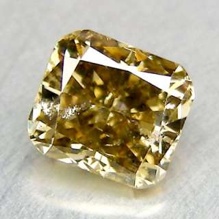 51cts Cushion Yellowish Champagne Natural Diamond  