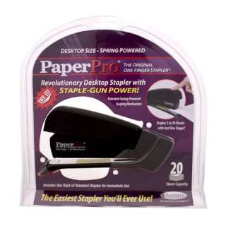 Accentra PaperPro One Finger Stapler 20 Sheet Capacity  