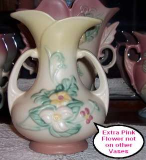 Hull *WILDFLOWER* 2 Handled Vase U.S.A. W8 7½” 1946/47  