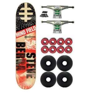  AWS BERRA MIND FIELD COMPLETE FULLY ASSEMBLED SKATEBOARD 