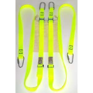  WOSS Gear Neon Yellow Swing Strap pair for Door Anchor 