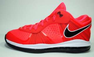 Nike Lebron James VIII 8 V/2 Low Solar Red  