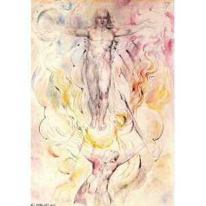  Hand Made Oil Reproduction   William Blake   24 x 34 