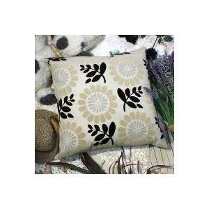  [Sun flower] Decorative Pillow Cushion / Floor Cushion (23 