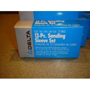  Delta 17 963 80 Grit Abrasive Sleeves for 17 962 Sanding 