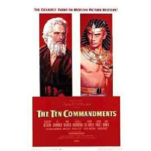 Ten Commandments, The   Movie Poster:  Home & Kitchen
