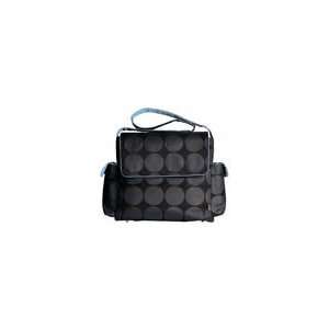   Bag Messenger Black/Charcoal/Turqoise Polkadot    Baby