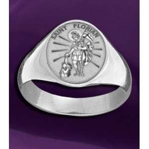  Saint Florian Ring: Jewelry
