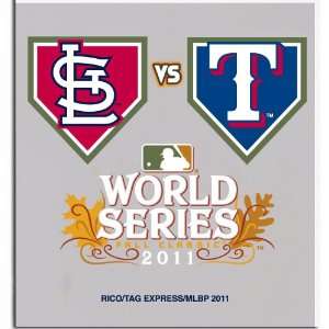  MLB 2011 World Series Dueling Small Static Cling: Sports 