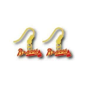  MLB Atlanta Braves Logo Earrings *SALE*: Sports & Outdoors