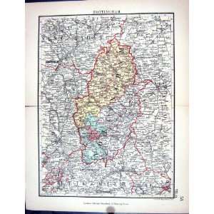   1885 Nottingham England Gainsborough Lincoln Worksop