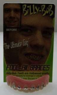  Billy Bob Teeth 10112 Fool All Braces Fake Teeth: Clothing