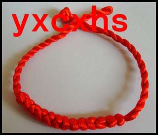 100pcs handmade braided silk cords bracelets pretty  