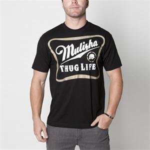  Metal Mulisha Thug Life T shirt   Medium/Black Automotive