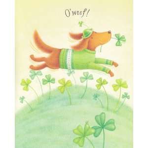    Greeting Card St. Patricks Day Owoof! Health & Personal Care