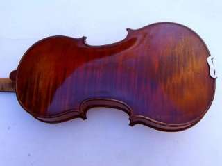 Fine new Japanese violin by HIROSHI KONO one piece back  