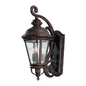  Feiss Castle OL1901GBZ Cast Aluminum 3LT 180w (22H x 9W 