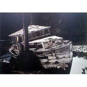  The Old Boat by David Mann: Home & Kitchen
