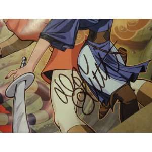 Bluth, Don Dragons Lair 2003 Color Graphic Novel Signed Autograph 