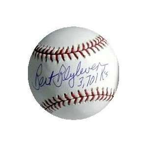  Bert Blyleven Signed Baseball   inscribed 3701 Ks: Sports 