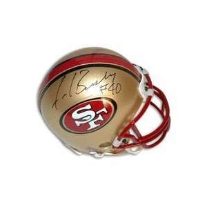   Autographed San Francisco 49ers Mini Football Helmet: Everything Else
