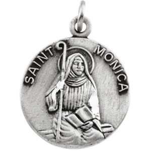   St. Monica Patron Saint of Alcoholics, Married Women and Mothers Medal