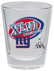 New York Giants Superbowl Super Bowl XLVI 46 Champions Official Shot 