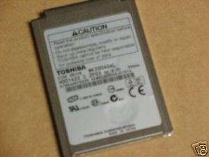 TOSHIBA MK2004GAL  20GB 4200RPM 1.8 U ATA MICRO DRIVE  