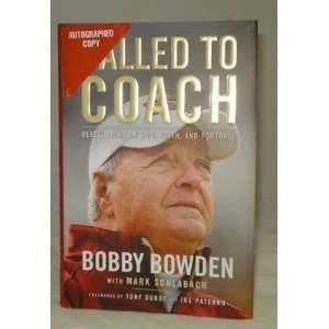  Bobby Bowden signed Called To Coach book 1st ed FSU 