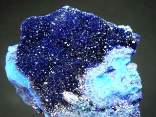 Admirable Pure Blue AZURITE Crystal Mineral Specimen!  