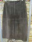 line leather skirt large  