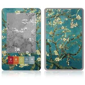  Nook E Book Decal Vinyl Skin   Almond Branches in Bloom