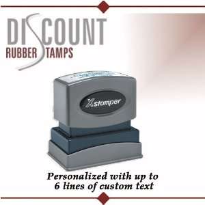  Xstamper N12 Custom Rubber Stamp   50% DISCOUNT: Office 