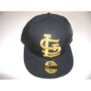  New Era 59FIFTY ST. Louis Cardinals MLB Cap Black with Big 